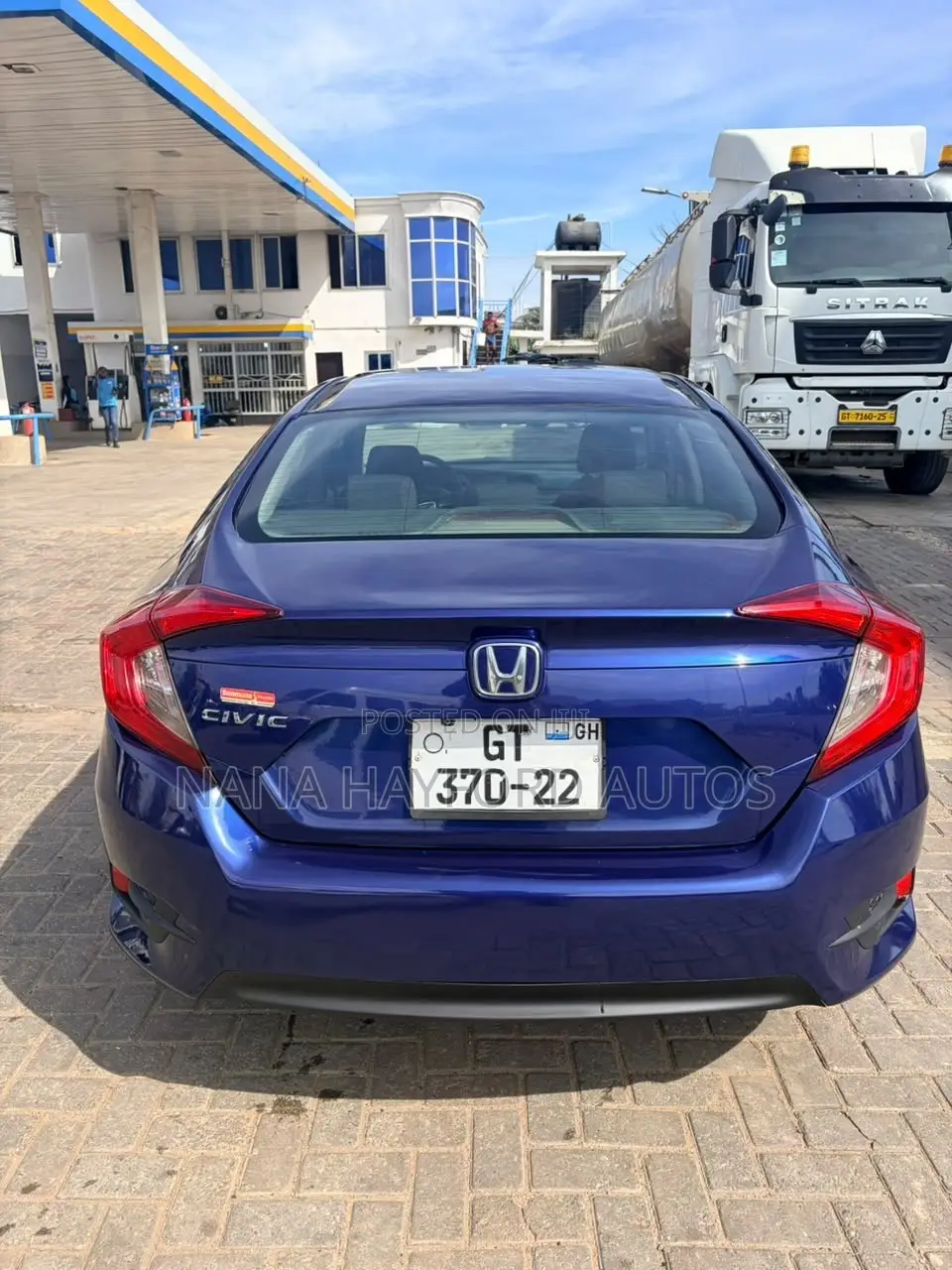Honda Civic 2016 Blue