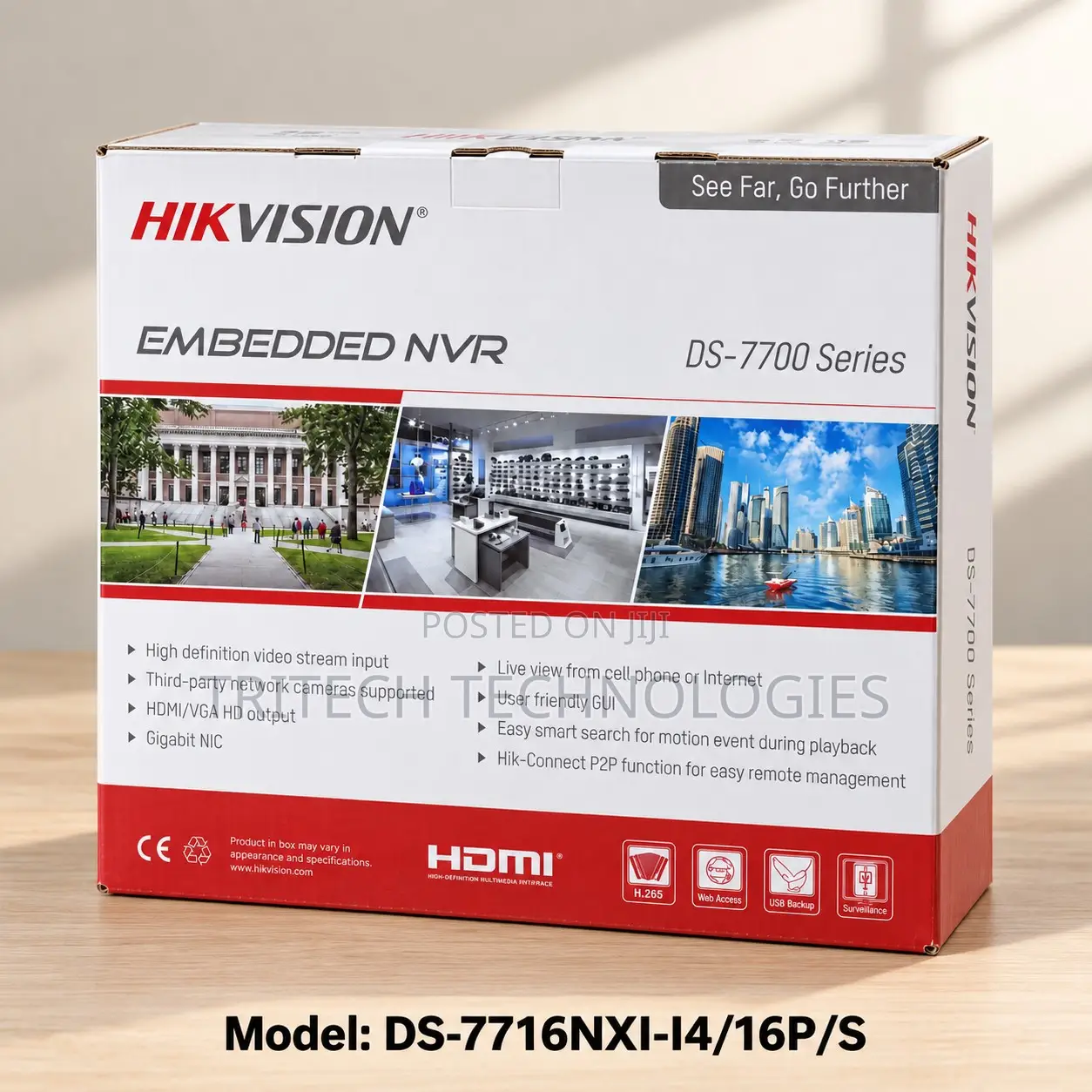 Hikvision Ds-7716nxi-I4/16p/S 16-Ch 1.5u 16 Poe Acusense 4k NVR