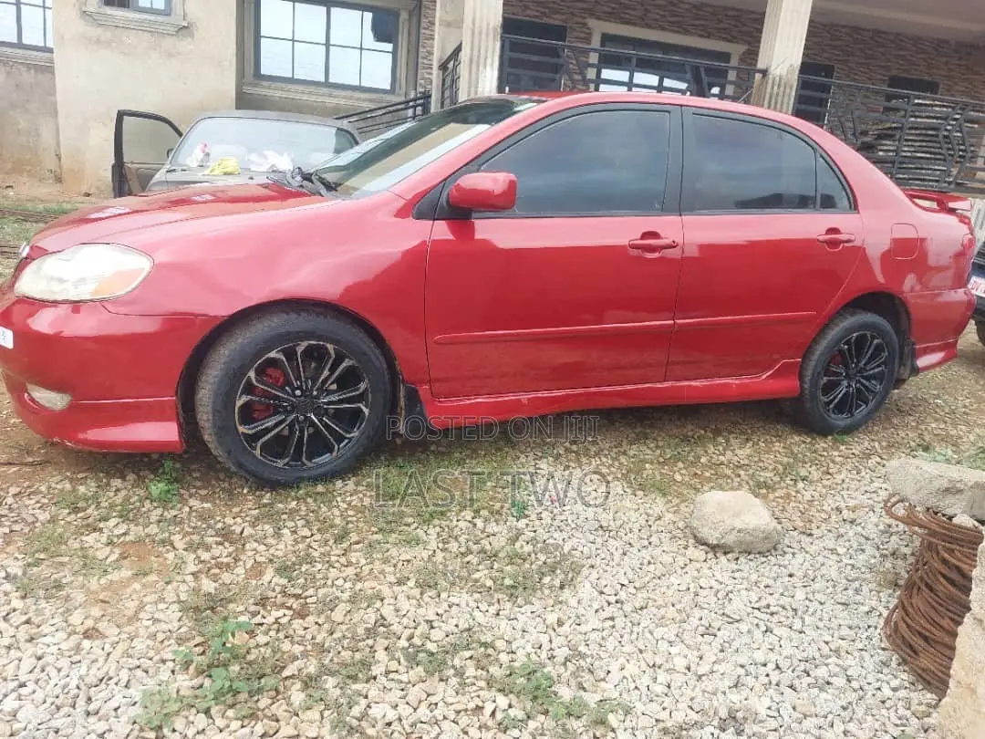 Toyota Corolla S 2006 Red