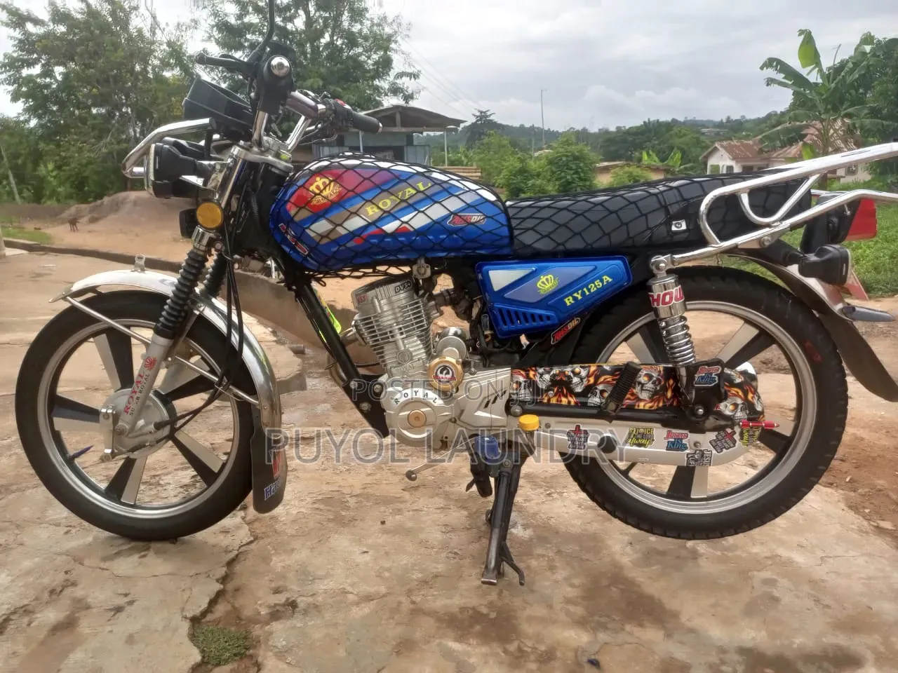Royal Motorcycle 2024 Blue