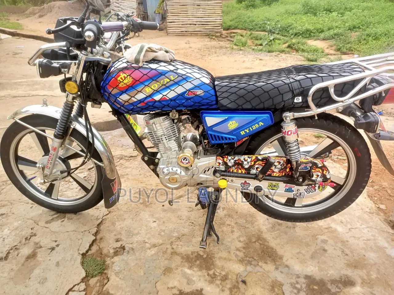 Royal Motorcycle 2024 Blue