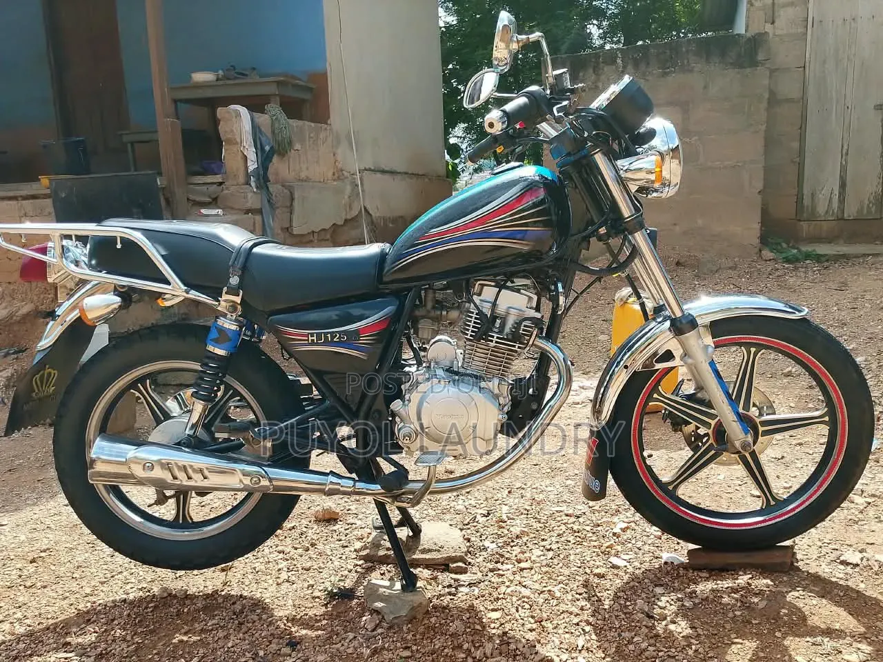Haojue HJ125-8K 2023 Black