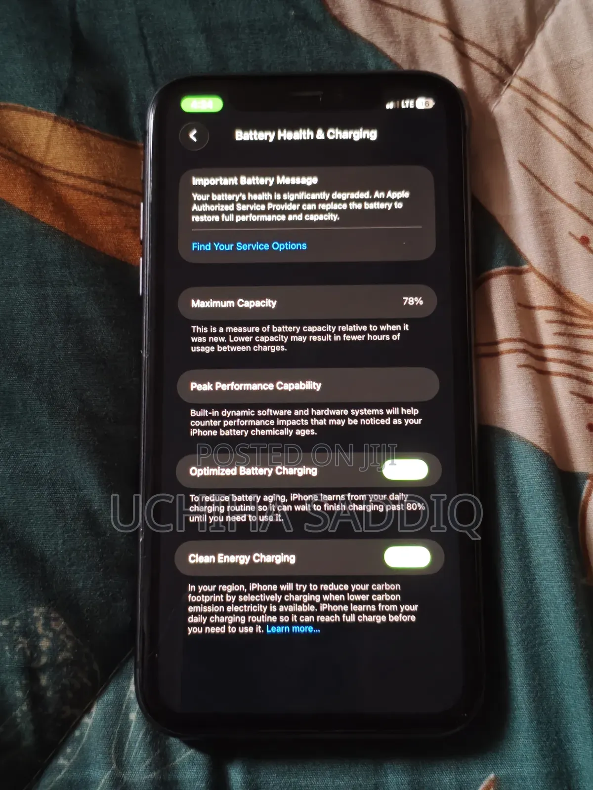 Apple iPhone 11 64 GB Black