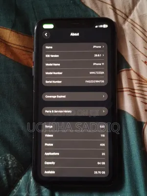 Apple iPhone 11 64 GB Black