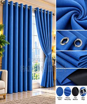 Luxurious Light Shield ;Total Sunblock Block Blackout Curtains
