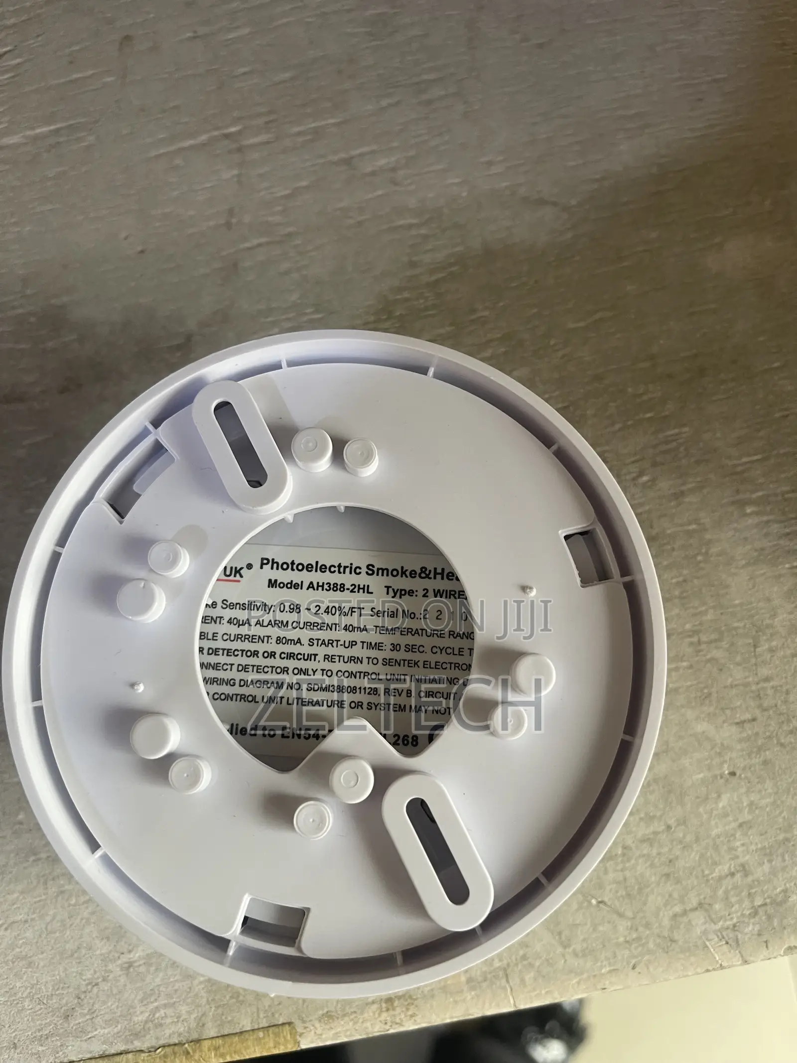 Chloride Smoke and Heat Detector