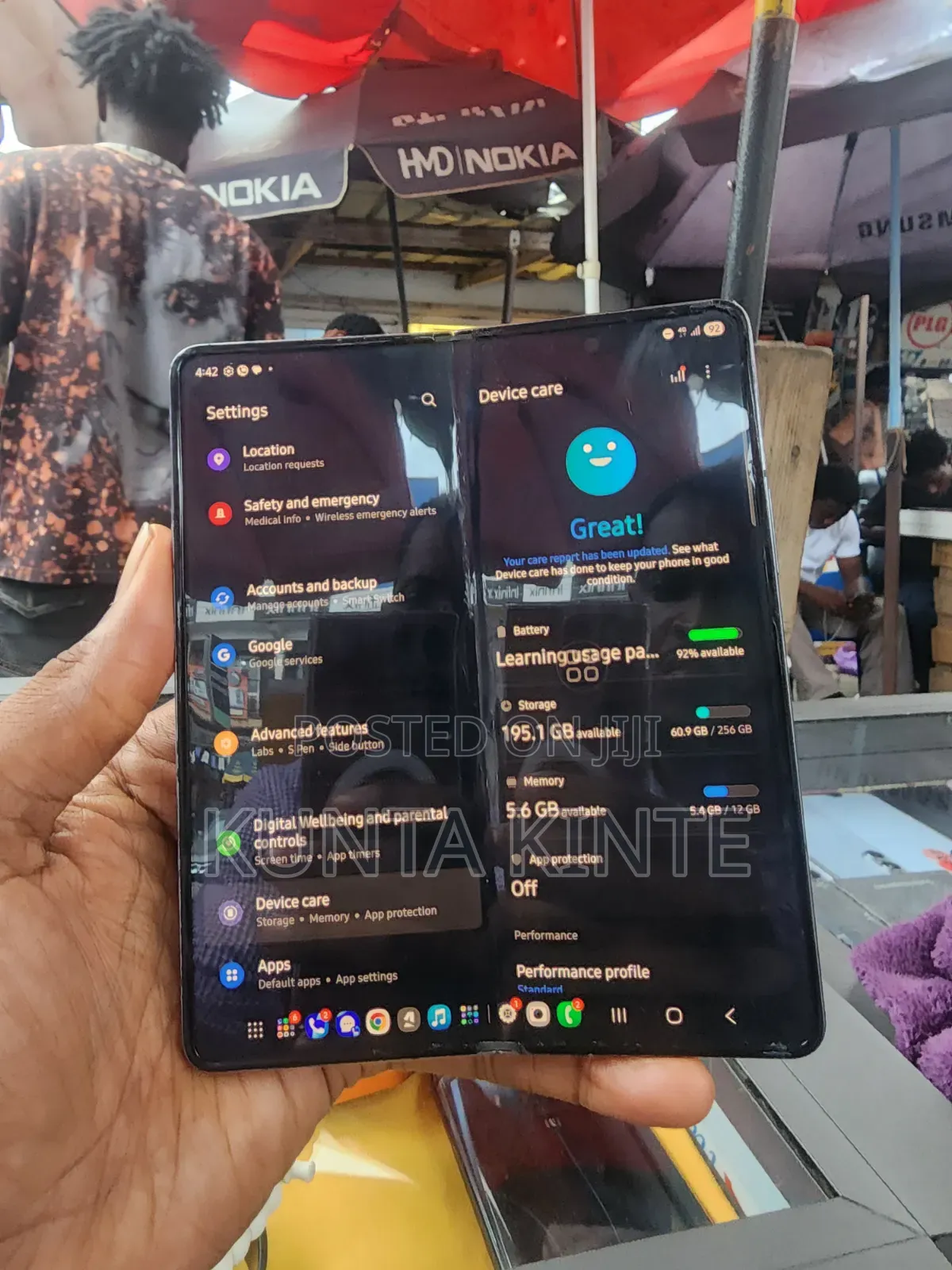 Samsung Galaxy Z Fold4 256 GB Black