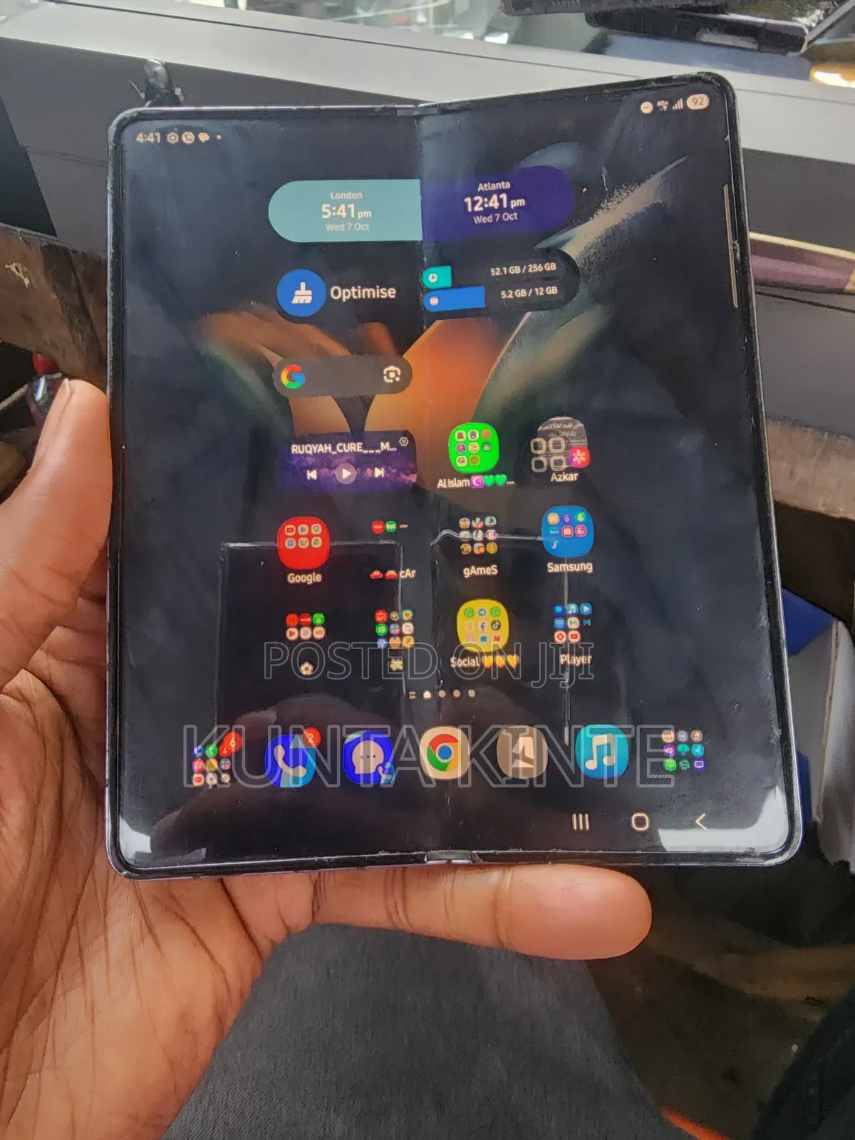 Samsung Galaxy Z Fold4 256 GB Black