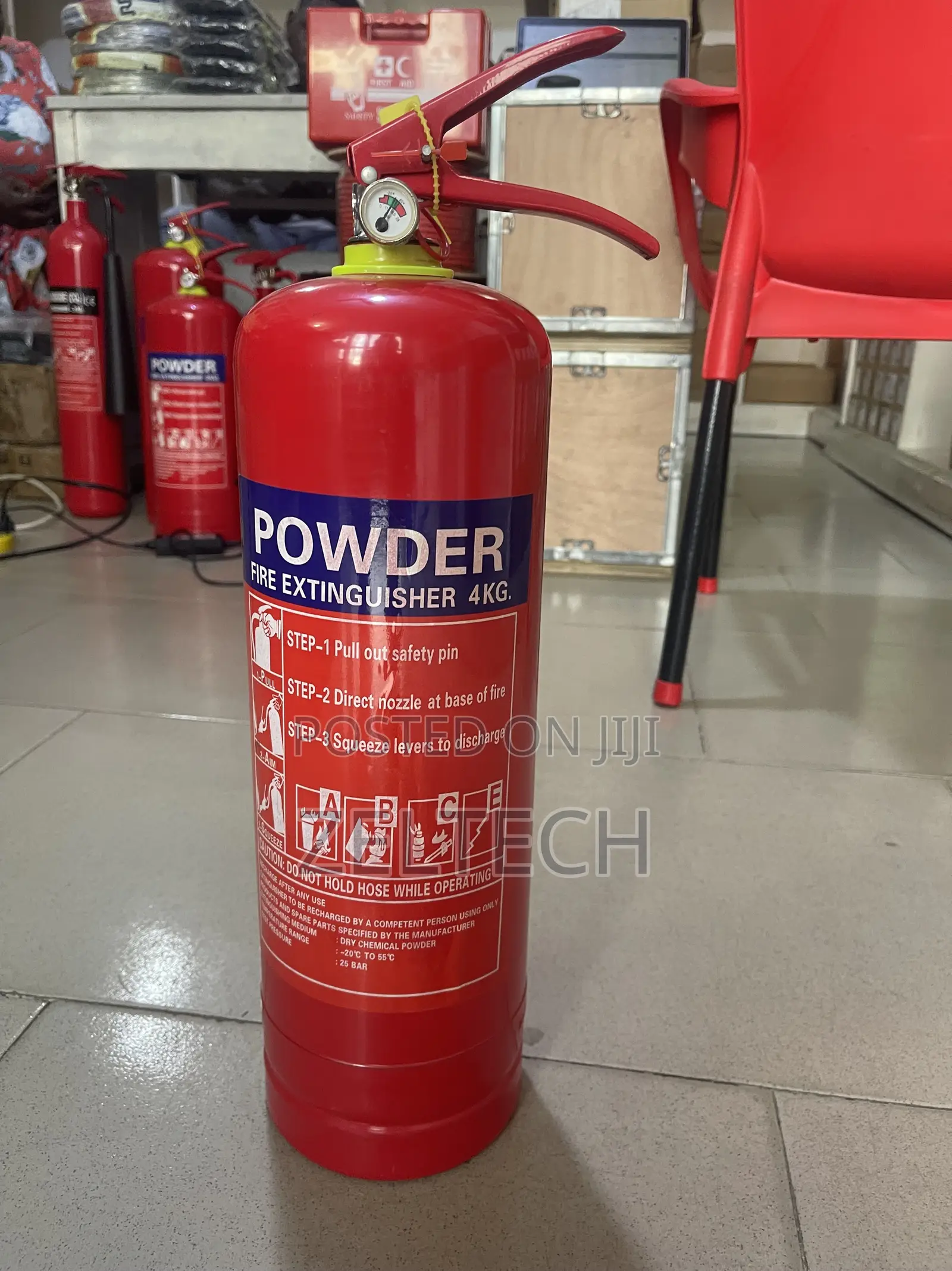 4kg Powder Dry Extinguisher