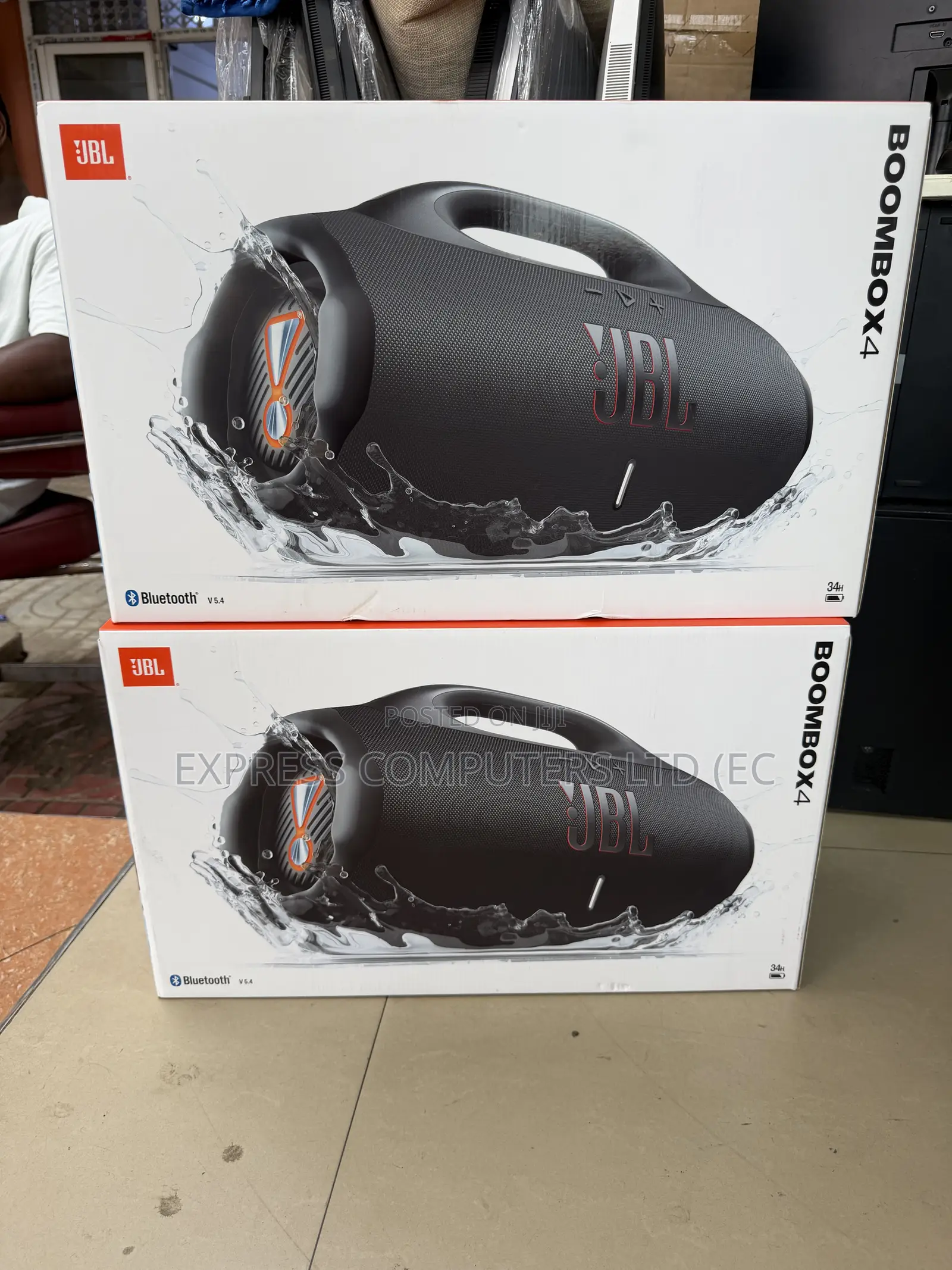 JBL Boombox 4 Portable Bluetooth Speaker,Waterproof,Deep Bass ORIGINAL