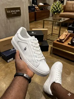 • Men's White Sneakers | Classic Casual Court Shoes