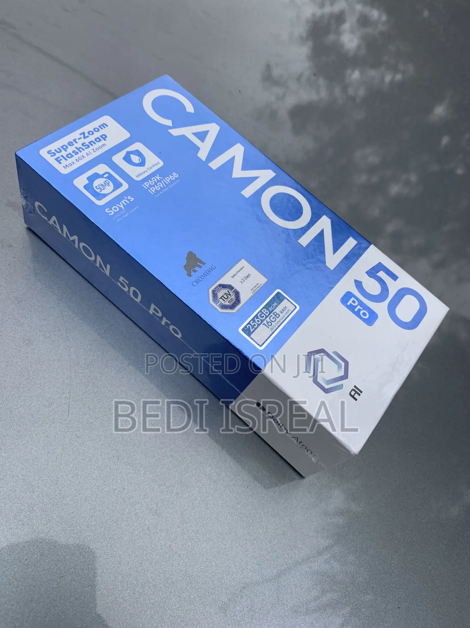 New Tecno Camon 50 Pro 256 GB Orange