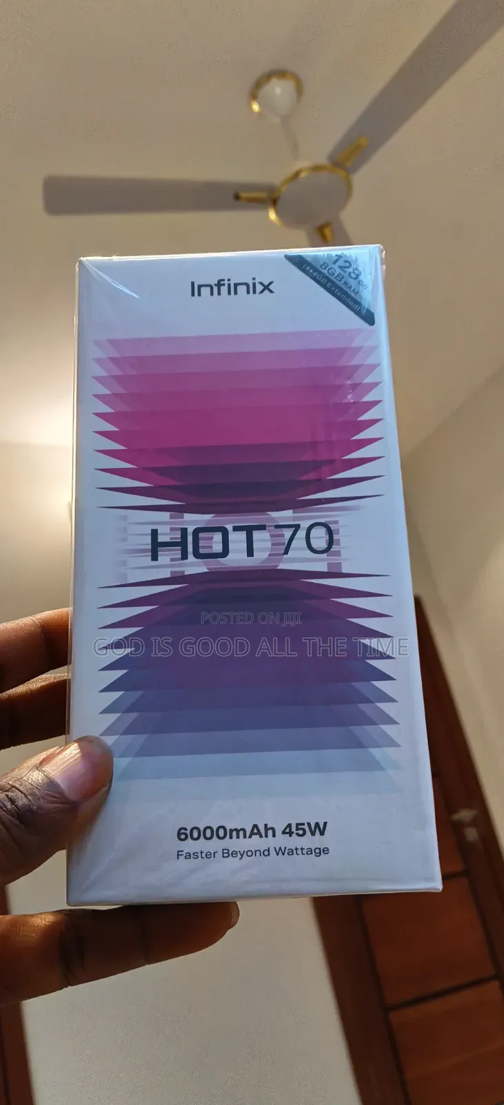 New Infinix Hot 70 128 GB Silver