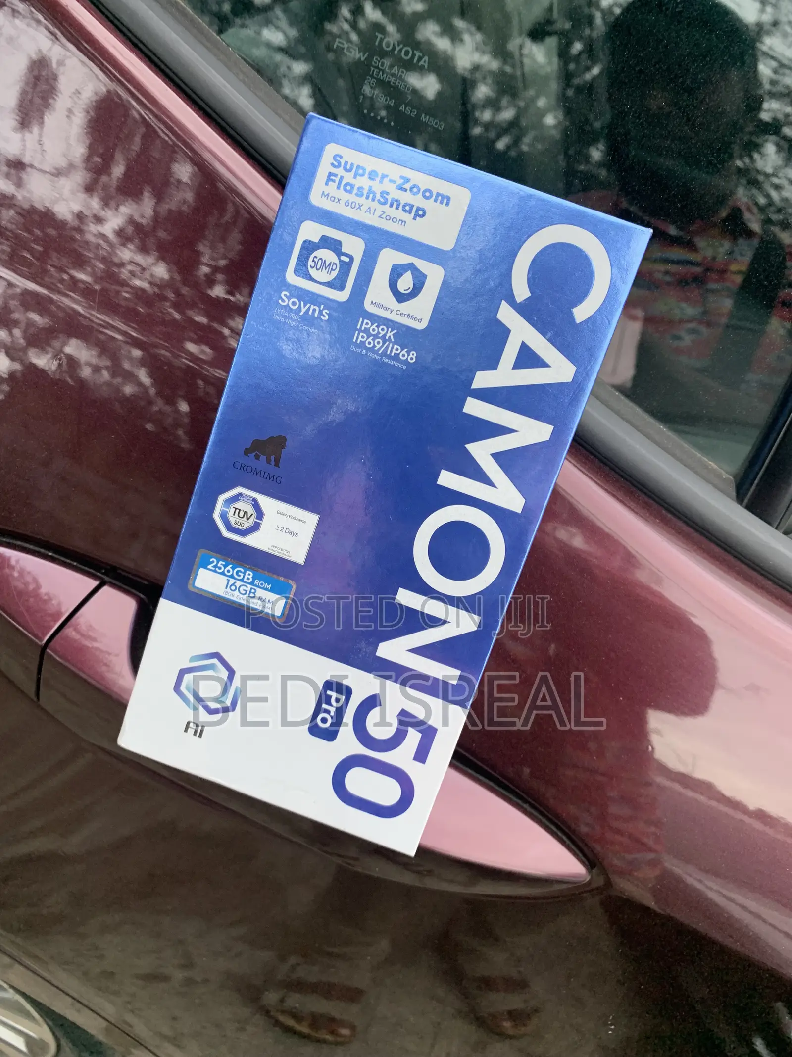 New Tecno Camon 50 Pro 256 GB Orange