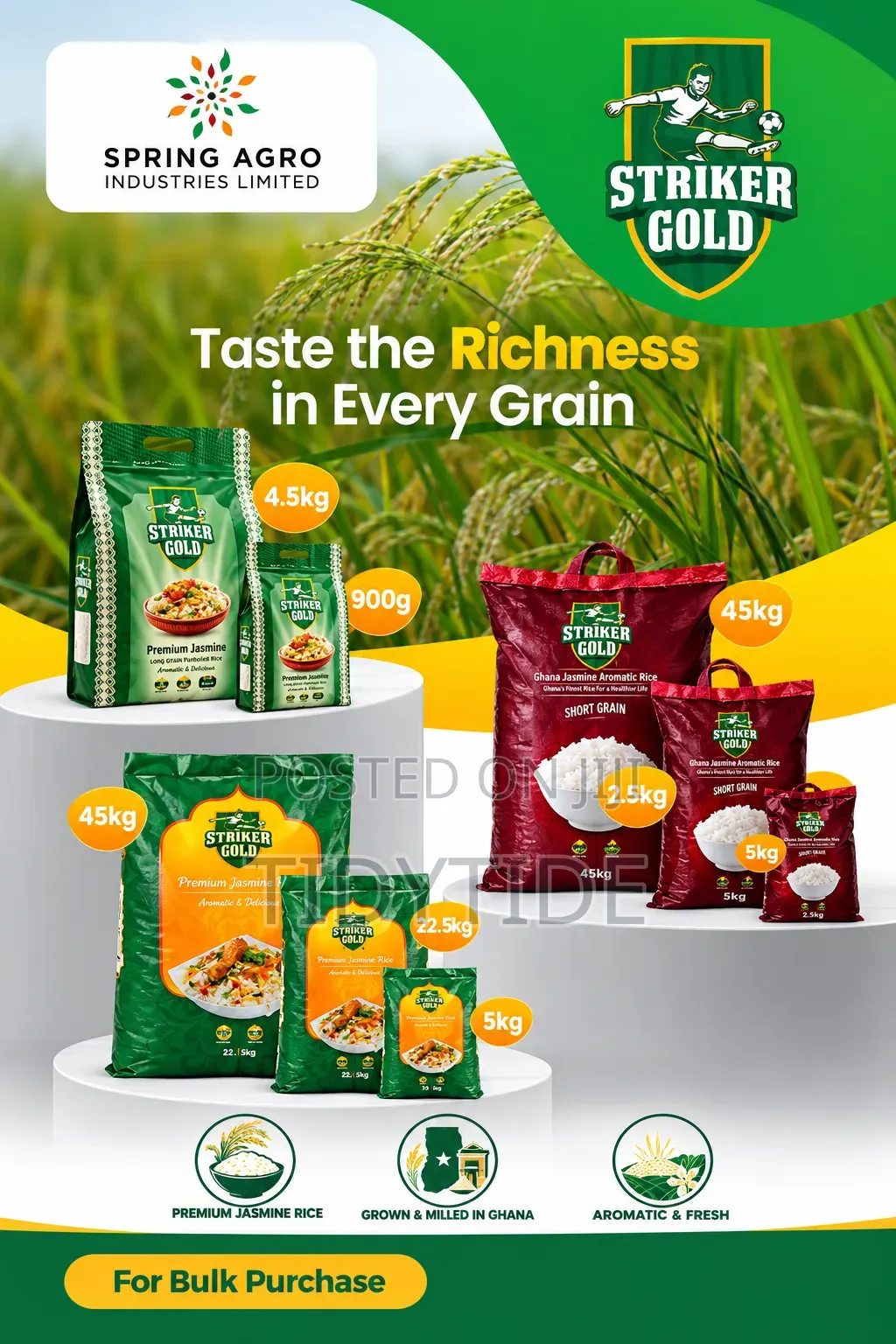 Striker Gold Rice
