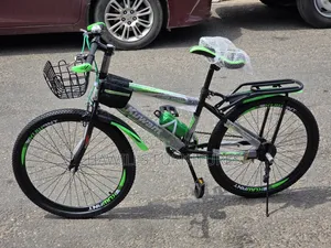 12-16yrs Bicycle With Cargo Rack and Front Busket