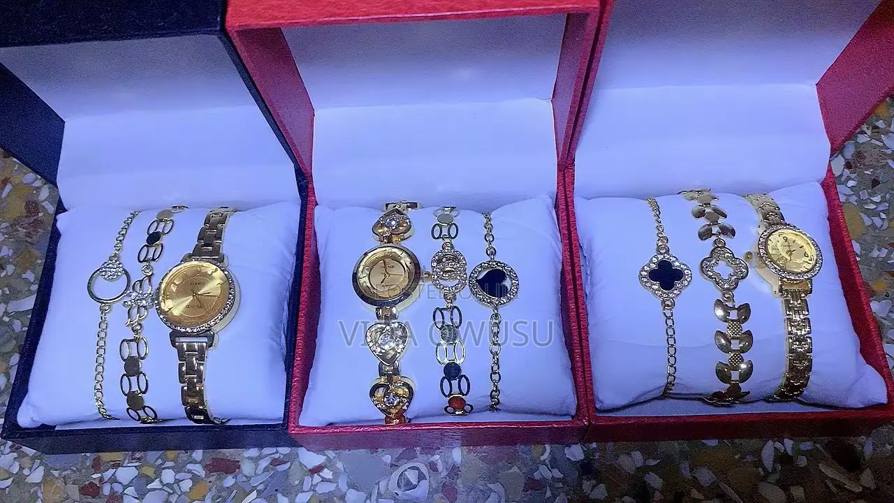 Ladies 3in1wacthe With Bracelet