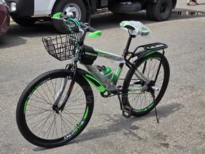 Bike With Front Wire Basket Frame Mounted Water Bottle Etc 12-16yrs.