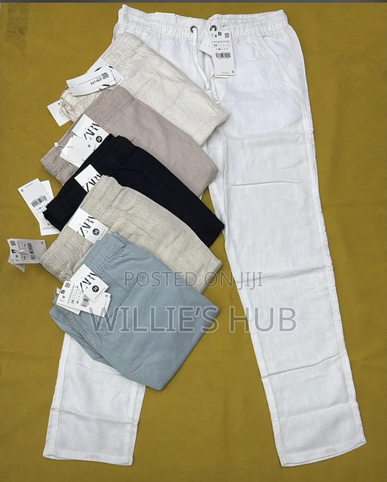 Zara Linen Pants