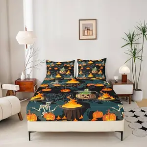3 Pieces Halloween Sheet Set ( Kids)