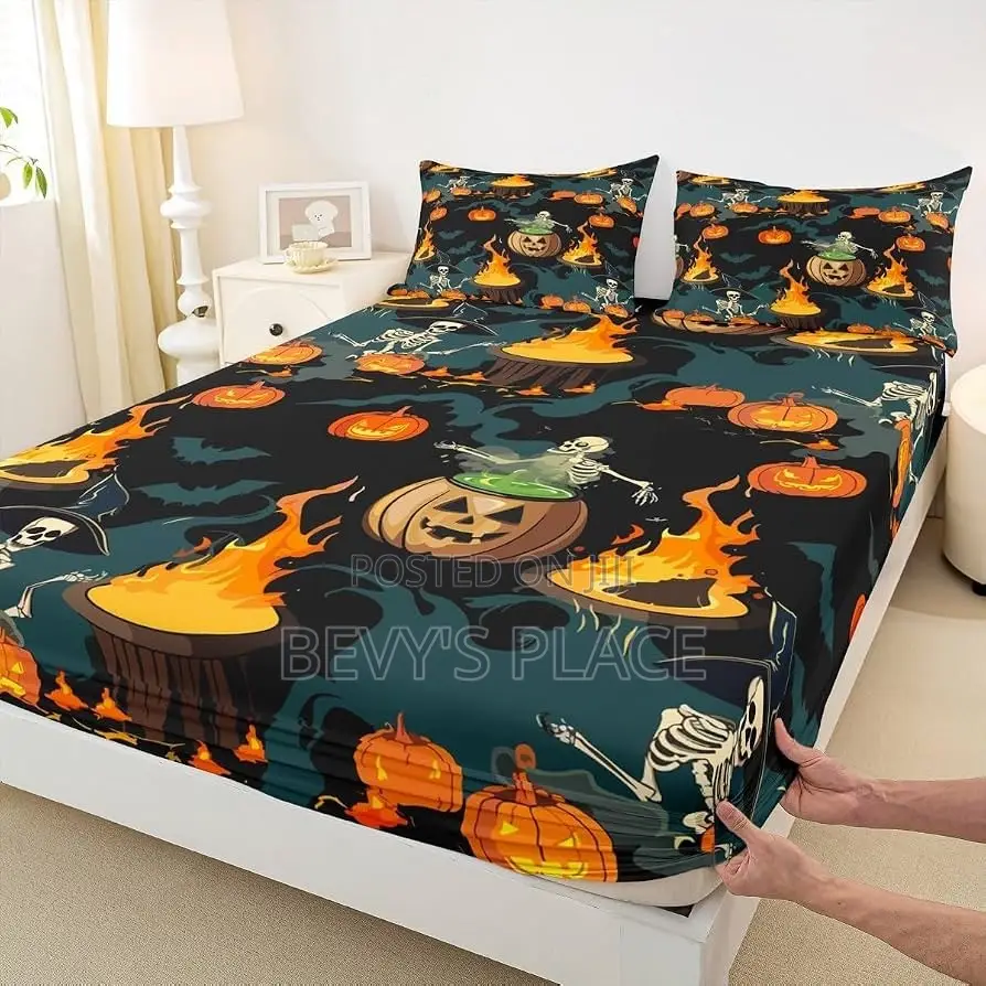 3 Pieces Halloween Sheet Set ( Kids)