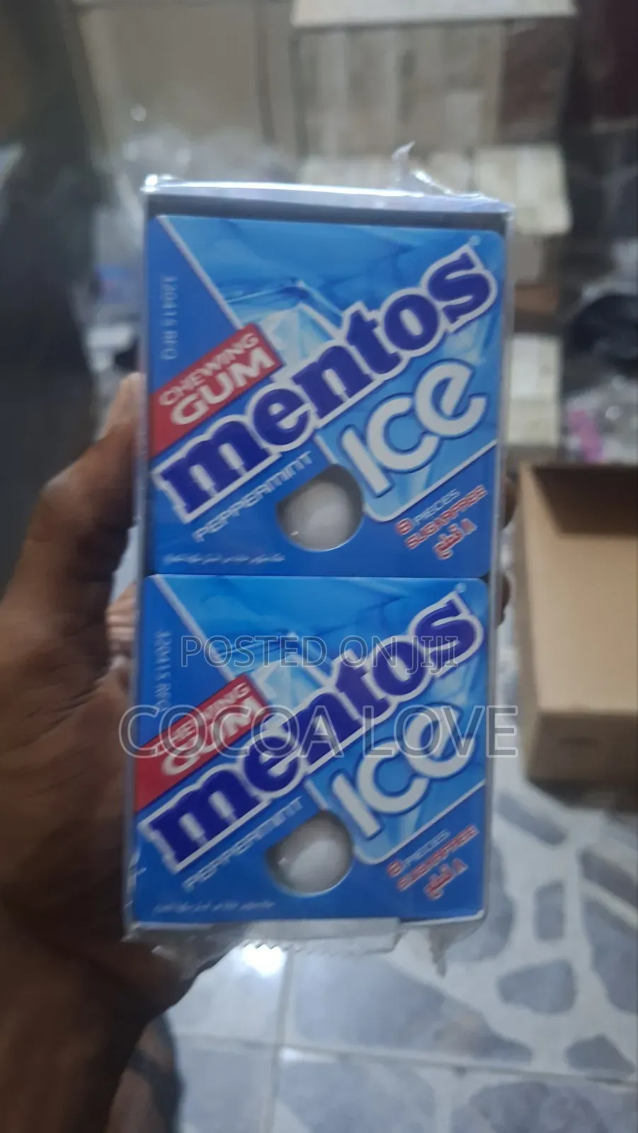 Chewing Gum Mentos Ice Peppermint Sugarfree