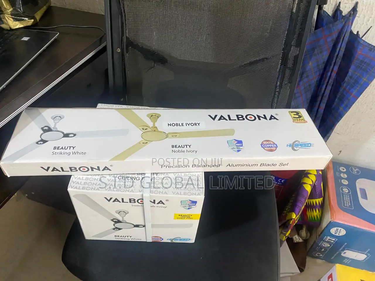 Valbona Beauty 1400mm Ceiling Fan