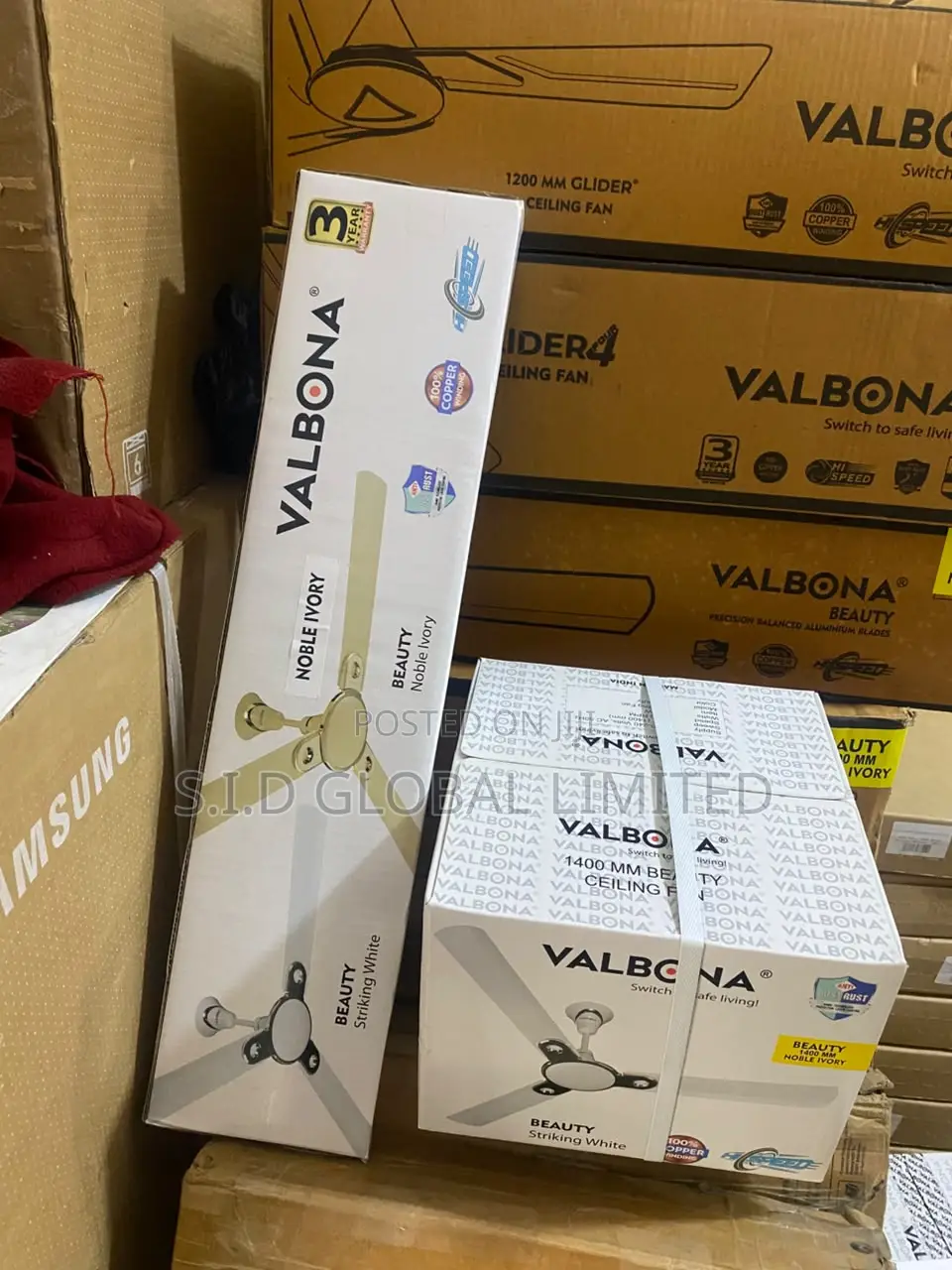Valbona Beauty 1400mm Ceiling Fan