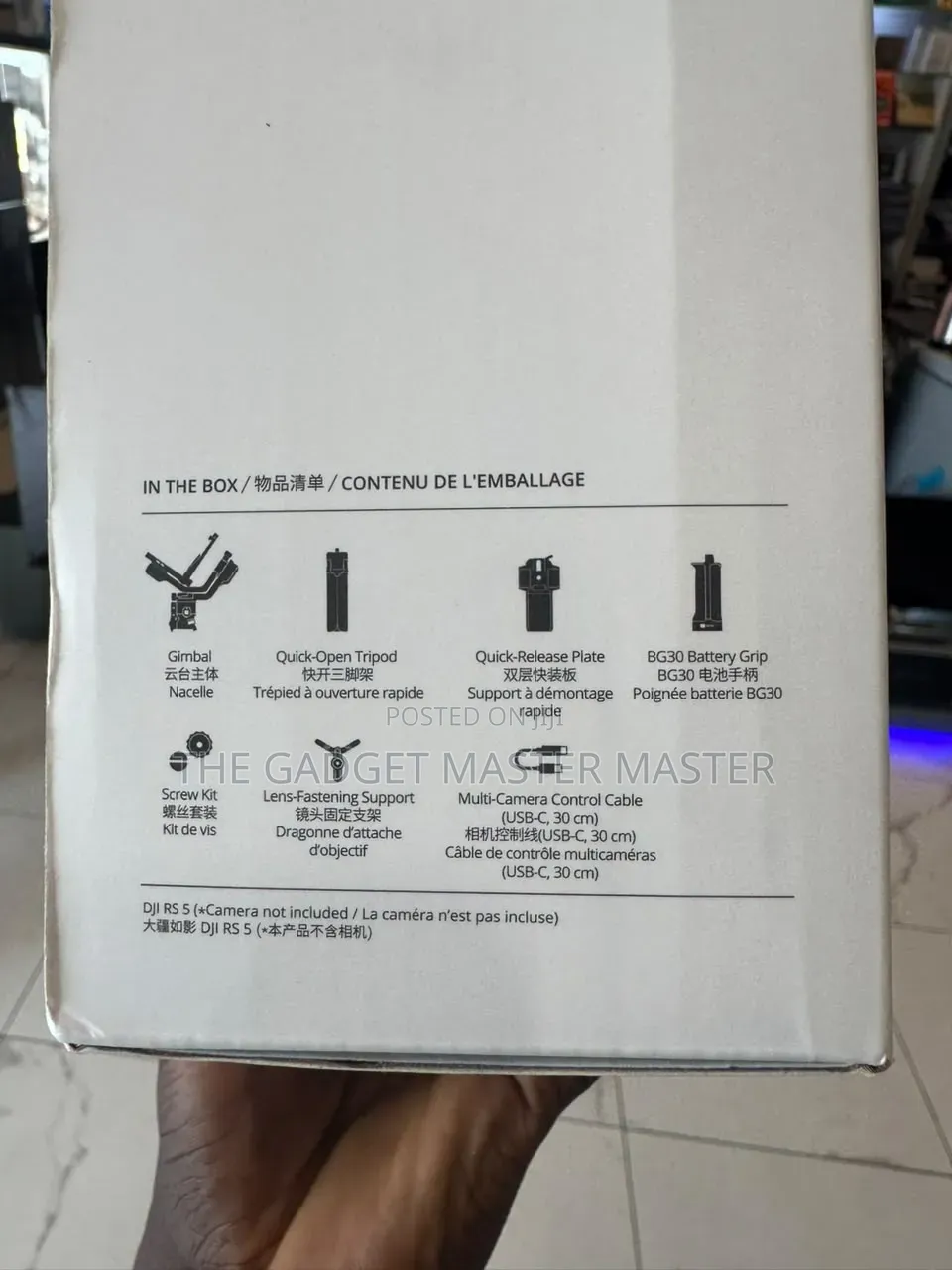 DJI RS 5 Gimbal Stabilizer