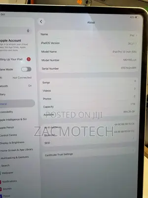 Apple iPad Pro 13 (2025) 1 TB Silver