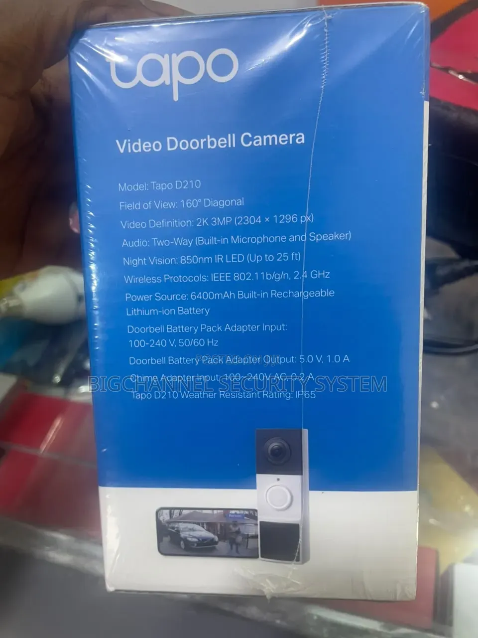 Tapo Video Door Bell Camera