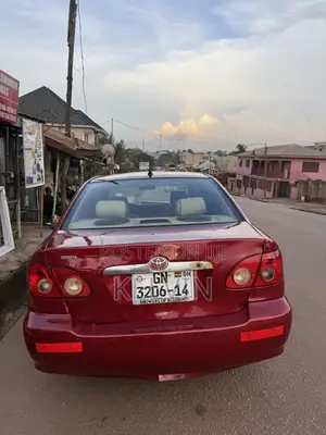 Toyota Corolla Sedan Automatic 2005 Red