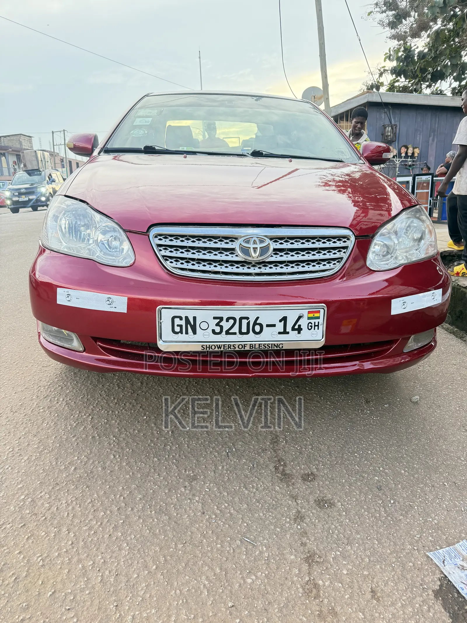 Toyota Corolla Sedan Automatic 2005 Red
