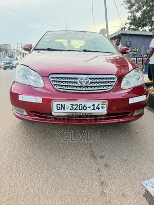 Toyota Corolla Sedan Automatic 2005 Red