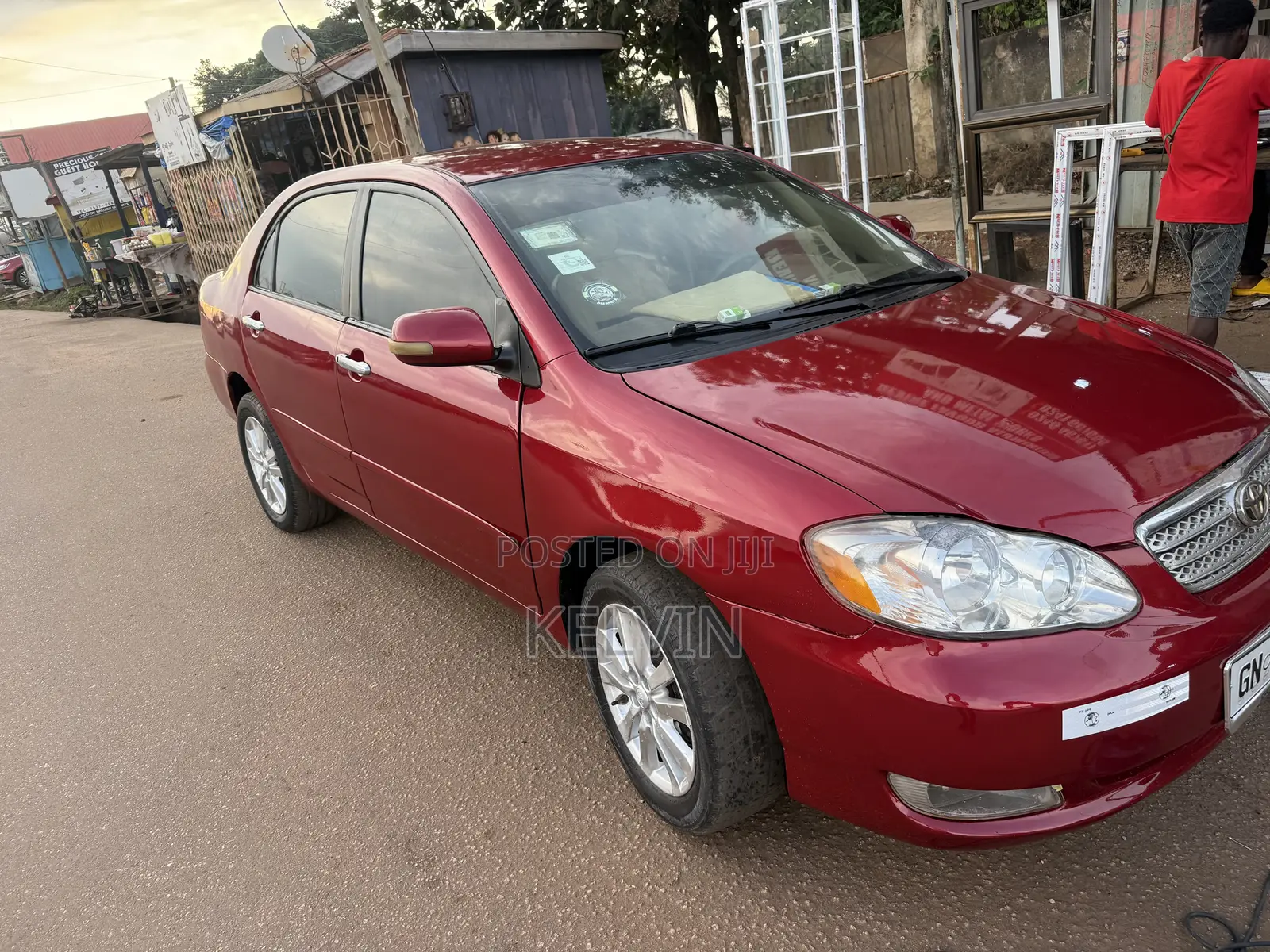 Toyota Corolla Sedan Automatic 2005 Red