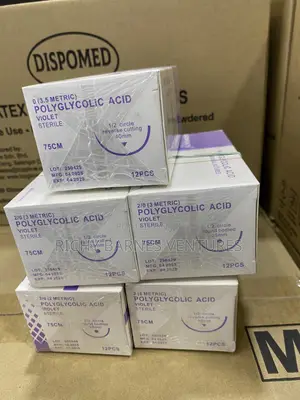 Polyglycolic Acid Surgical Sutures