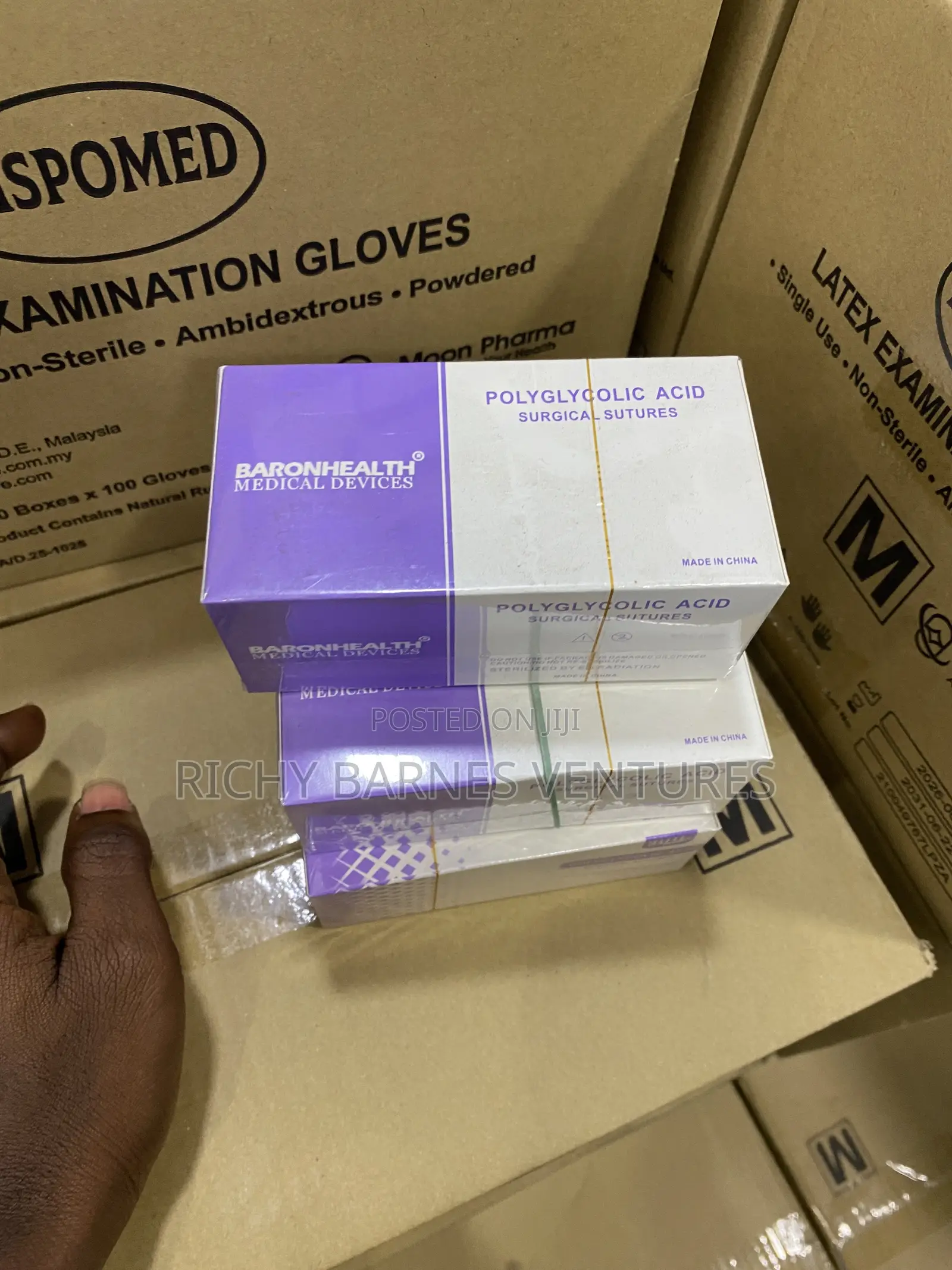 Polyglycolic Acid Surgical Sutures