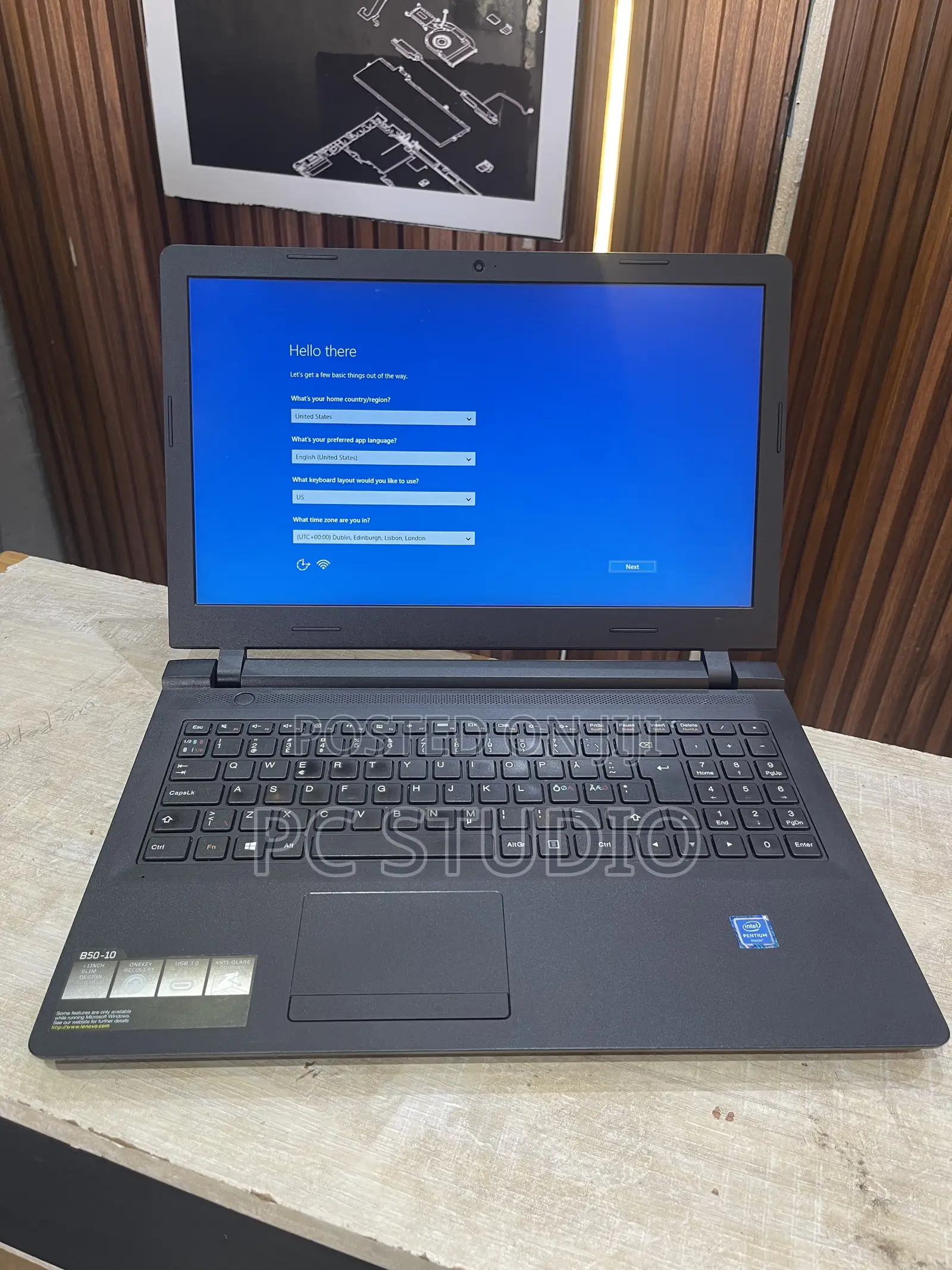 Laptop Lenovo B570 4GB Intel Pentium SSD 128GB