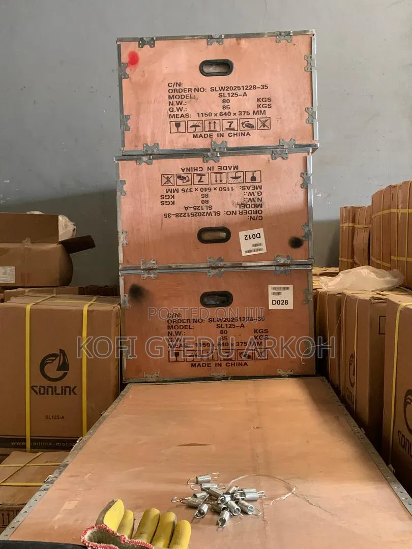 New Sonlink SL125-CG 2024 Red