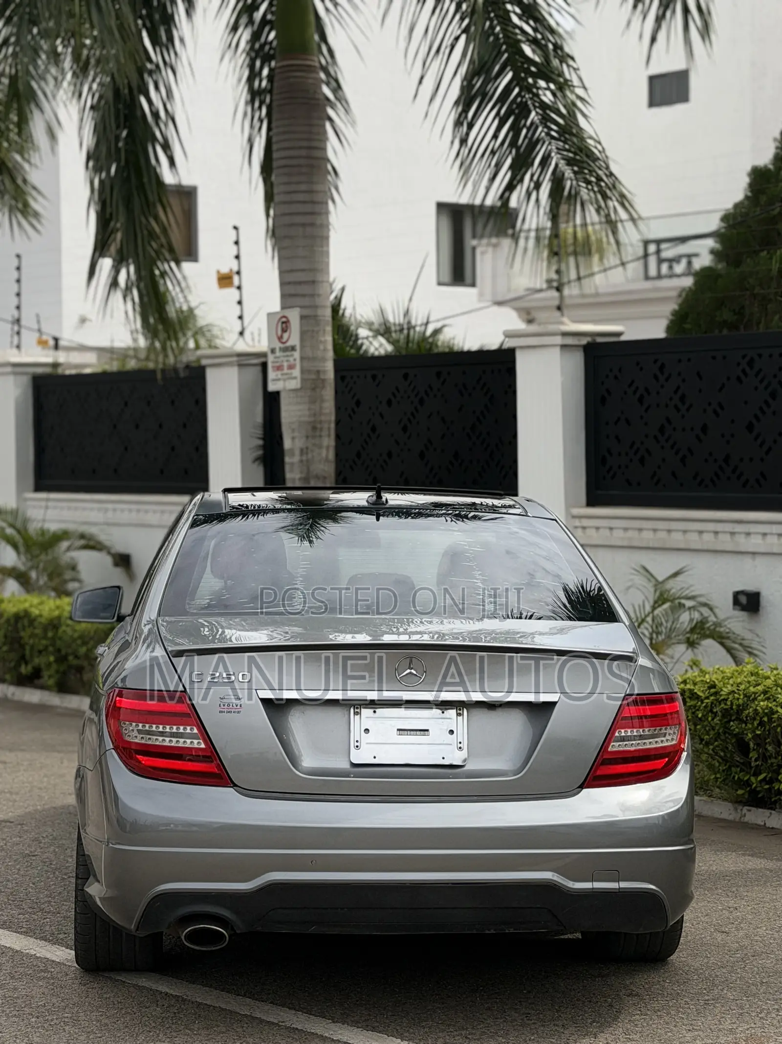 Mercedes-Benz C250 2013 Gray