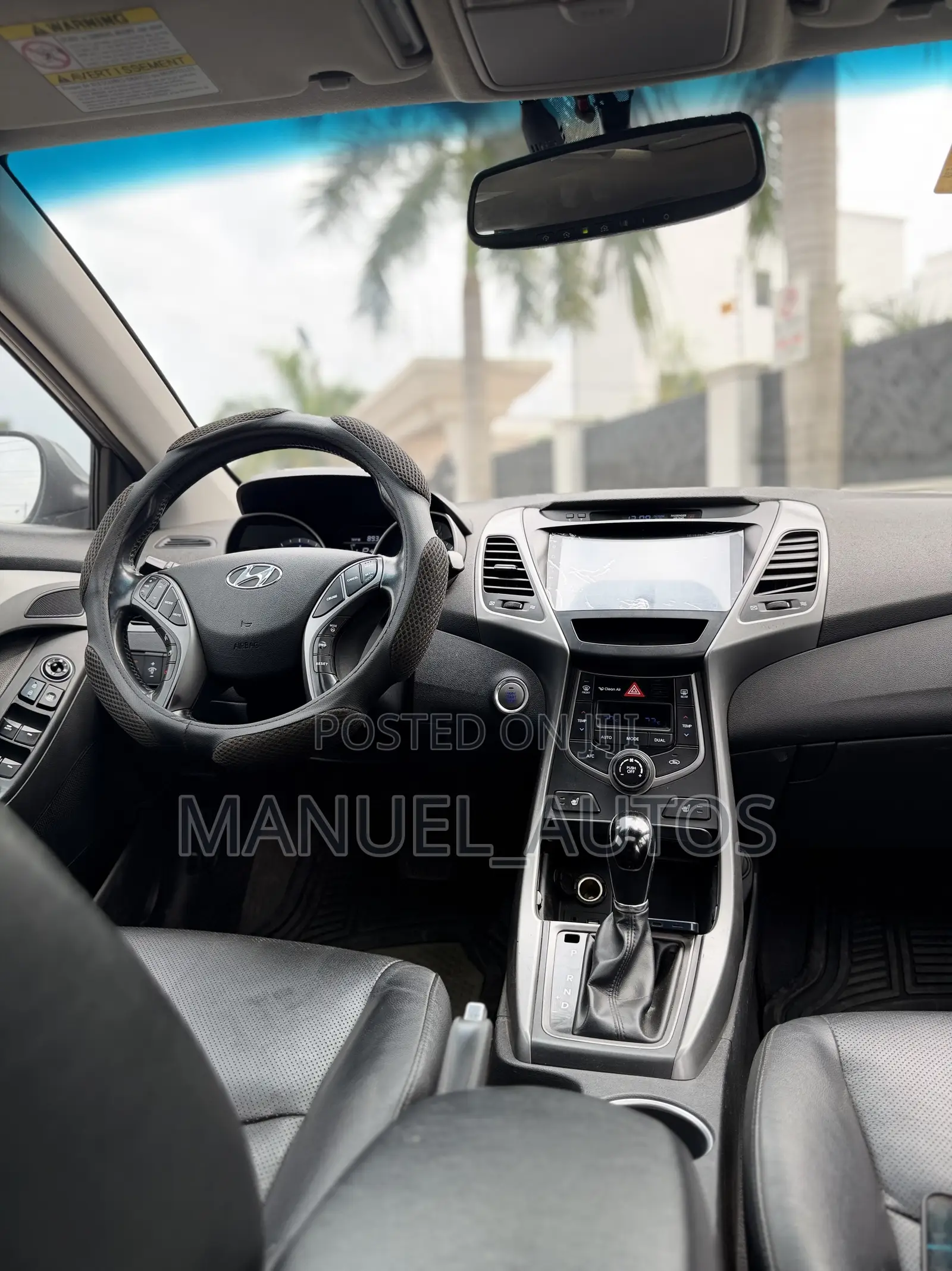 Hyundai Elantra Limited Sedan FWD (1.8L 4cyl 6A) 2016 Gray