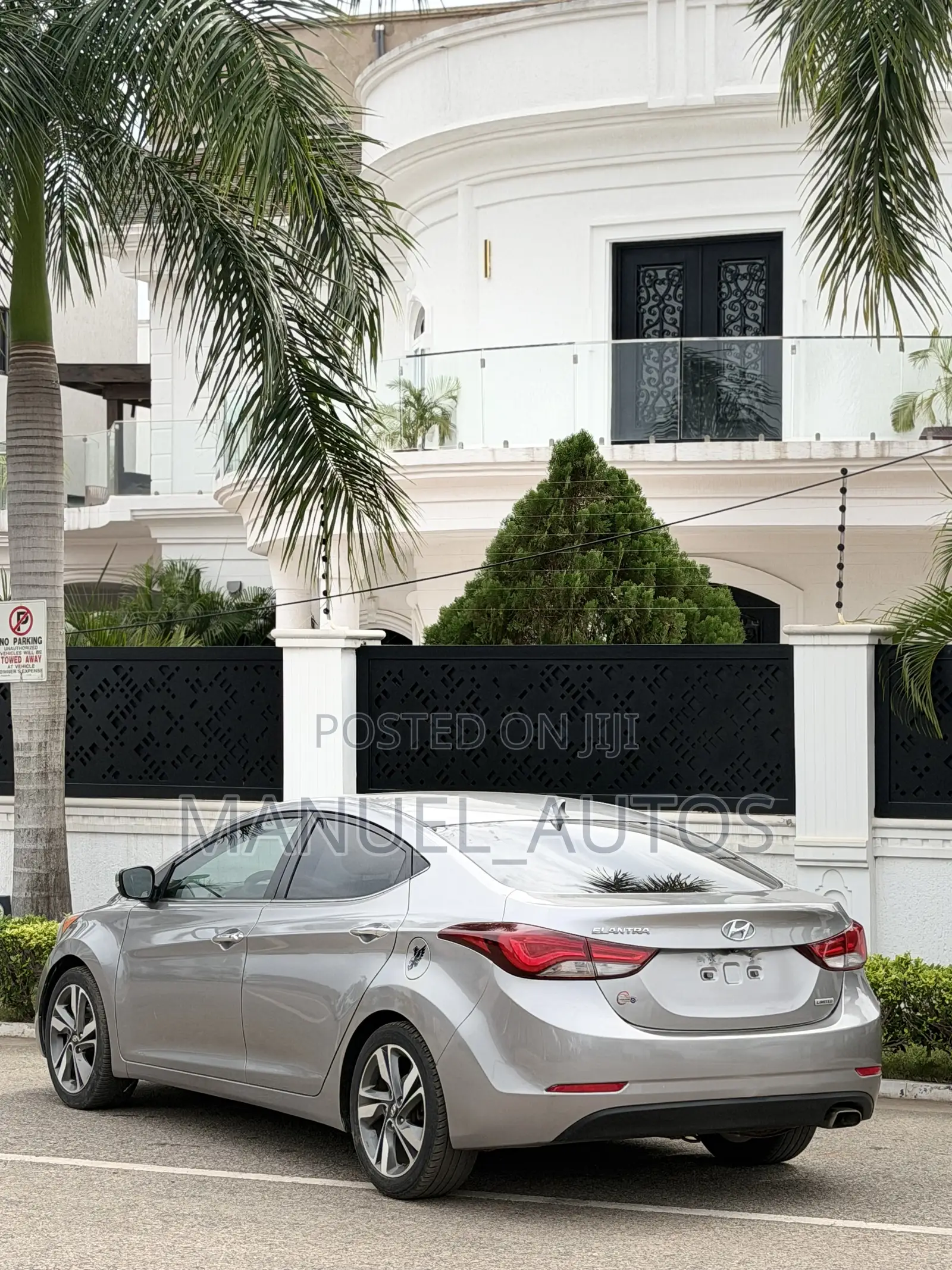 Hyundai Elantra Limited Sedan FWD (1.8L 4cyl 6A) 2016 Gray
