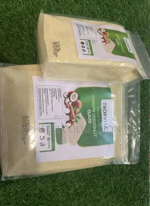Cassava and Coconut Gari