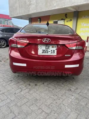Hyundai Elantra Limited Sedan FWD (1.8L 4cyl 6A) 2013 Red