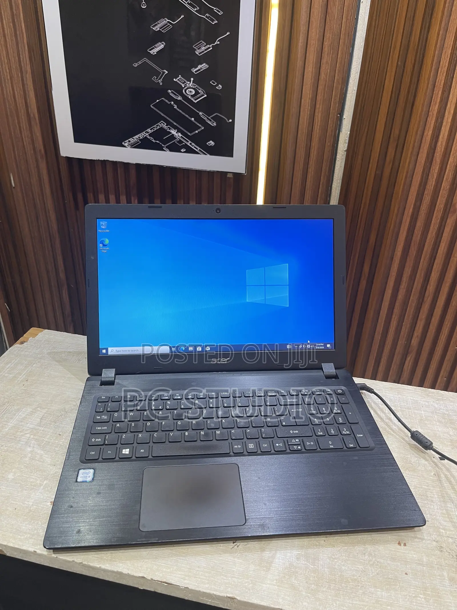 Laptop Acer Aspire A315 52 4GB Intel Core i3 SSD 128GB