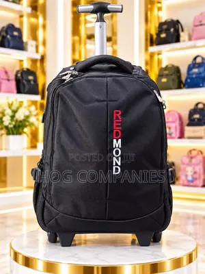 Backpack With Wheels Kids Trolley School Bag-Upper Primary to JHS