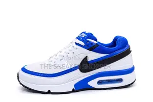 Air Max BW "Big Window" - White / Game Royal Blue / Black