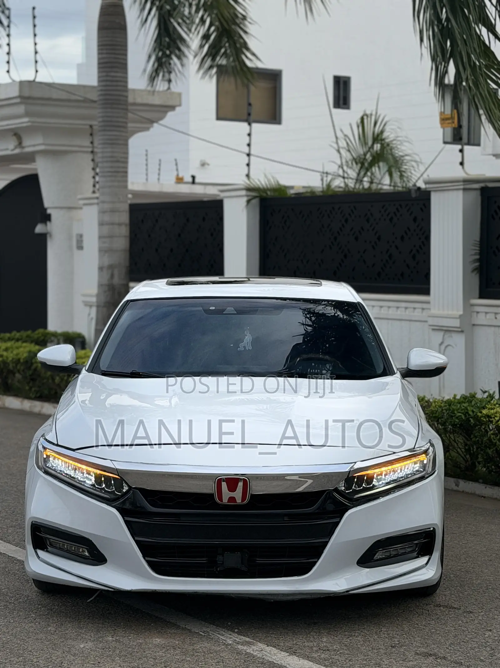 Honda Accord Touring 2018 White