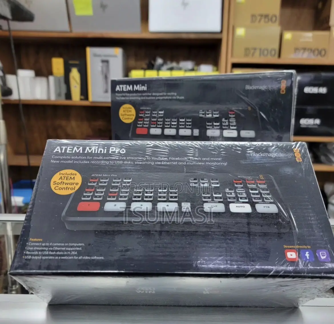 Black Magic Atem Mini Pro Mixer
