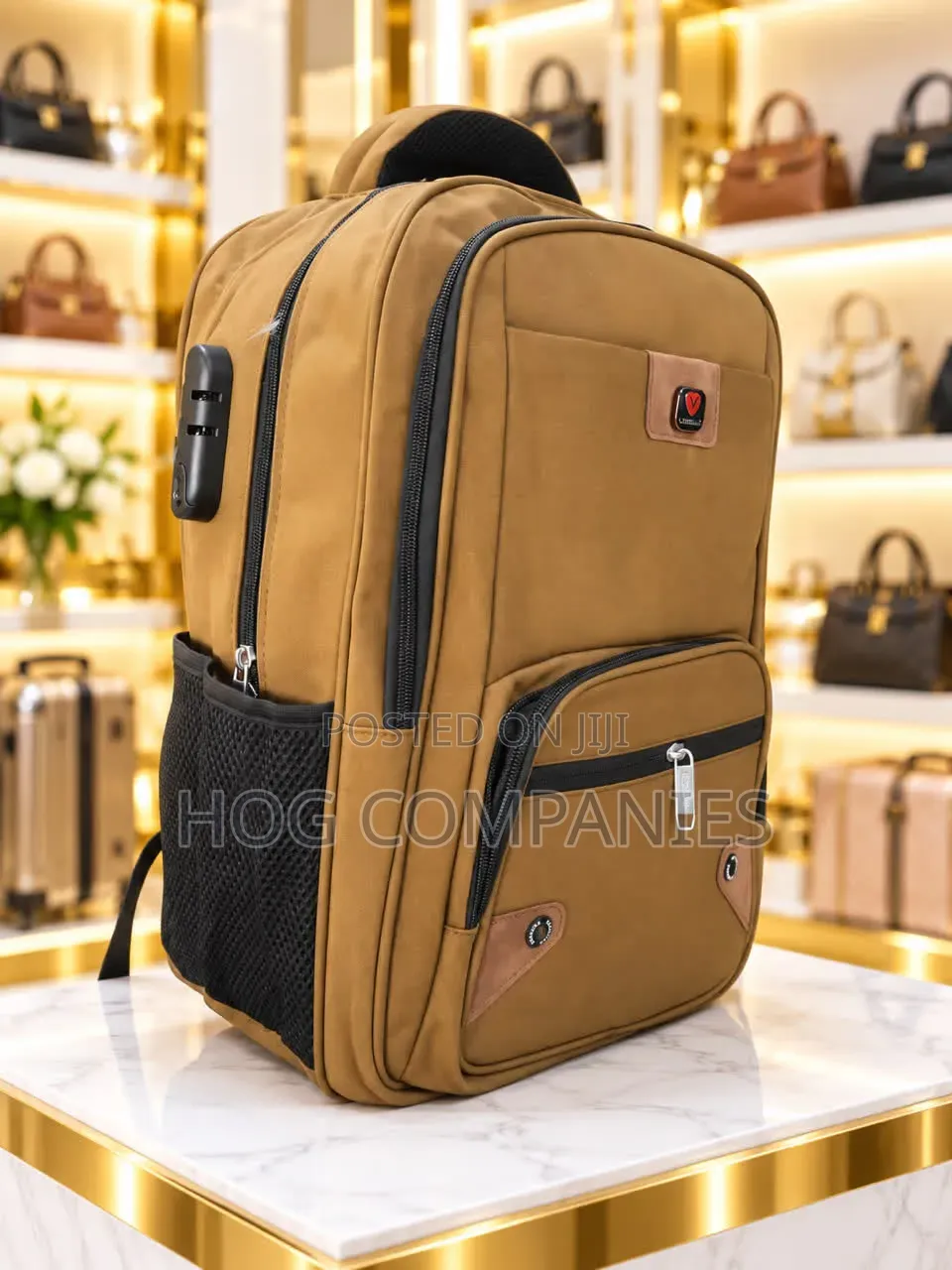 Anti-Theft Waterproof Laptop Bag Travel School Backpack- Fast Delivery